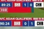这张图完美诠释天堂地狱！89分25秒国足0-1，90分24秒国足1-0！！