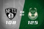 🏀雄鹿轻取篮网 AJ&middot;格林11记三分破队史纪录 科马克&middot;瑞安28分