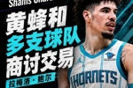 Shams：黄蜂和多队商讨三球交易 交易或在未来24-48小时内成型